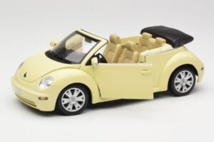 Volkswagen Beetle カブリオレ イエロー Gate 1:18 VW24108 メタル - 画像 2/8
