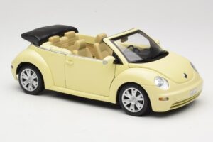 Volkswagen Beetle カブリオレ イエロー Gate 1:18 VW24108 メタル - 画像 6/8