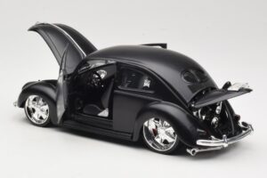 Volkswagen Beetle Type 1 ブラック Maisto 1:18 31018 メタル - 画像 5/8