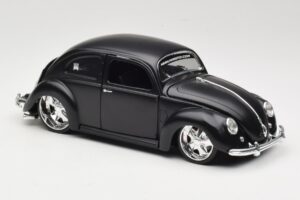 Volkswagen Beetle Type 1 ブラック Maisto 1:18 31018 メタル - 画像 6/8