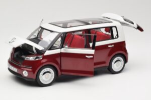 Volkswagen Bulli Minibus Concept レッド & ホワイト Norev 1:18 7E9099203BL9 メタル - 画像 2/8