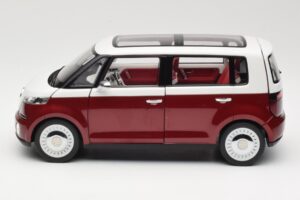 Volkswagen Bulli Minibus Concept レッド & ホワイト Norev 1:18 7E9099203BL9 メタル - 画像 4/8