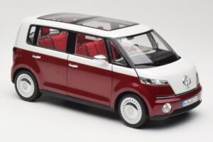 Volkswagen Bulli Minibus Concept レッド & ホワイト Norev 1:18 7E9099203BL9 メタル - 画像 6/8
