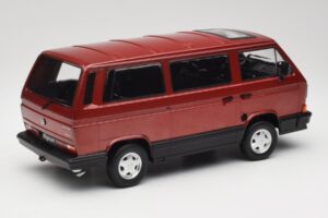Volkswagen Bus T3 Multivan Magnum Mars Red Metallic KK-Scale 1:18 KKDC180991 メタル - 画像 2/6