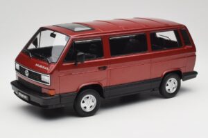 Volkswagen Bus T3 Multivan Magnum Mars Red Metallic KK-Scale 1:18 KKDC180991 メタル