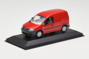 Volkswagen Caddy 2K レッド Minichamps 1:43 CADDY008 メタル - 画像 2/4
