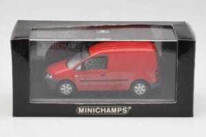 Volkswagen Caddy 2K レッド Minichamps 1:43 CADDY008 メタル - 画像 4/4