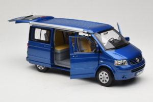 Volkswagen California T4 Ravenna Blue Metallic Norev 1:18 188607 メタル - 画像 5/8