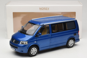Volkswagen California T4 Ravenna Blue Metallic Norev 1:18 188607 メタル - 画像 8/8