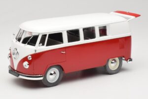 Volkswagen Combi T1 レッド & ホワイト Solido 1:18 8031 メタル - 画像 2/8