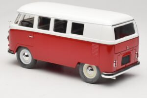 Volkswagen Combi T1 レッド & ホワイト Solido 1:18 8031 メタル - 画像 7/8