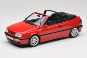 Volkswagen Golf カブリオレ Mk3 レッド Norev 1:18 188433 メタル
