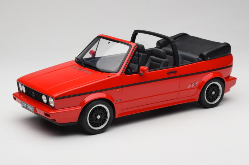 Volkswagen Golf Mk1 カブリオレ Sportline レッド Otto 1:12 G095 レジン