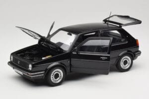 Volkswagen Golf CL Mk2 ブラック Norev 1:18 188554 メタル - 画像 2/8
