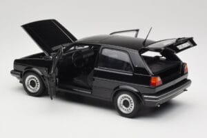 Volkswagen Golf CL Mk2 ブラック Norev 1:18 188554 メタル - 画像 5/8