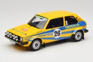 Volkswagen Golf GTI Mk1 Group 2 #26 P. Eklund / H-O. Hansson Volkswagen Motorsport Rally Monte Carlo 1980 Otto 1:18 OT1162 レジ