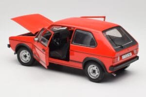 Volkswagen Golf GTI Mk1 レッド Solido 1:18 8166 メタル - 画像 5/8
