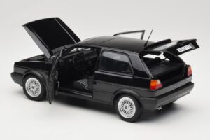 Volkswagen Golf GTI Mk2 ブラック Norev 1:18 188444 メタル - 画像 5/8