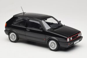 Volkswagen Golf GTI Mk2 ブラック Norev 1:18 188444 メタル - 画像 6/8