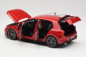 Volkswagen Golf GTI Mk8 Tornado Red Norev 1:18 188595 メタル - 画像 5/8
