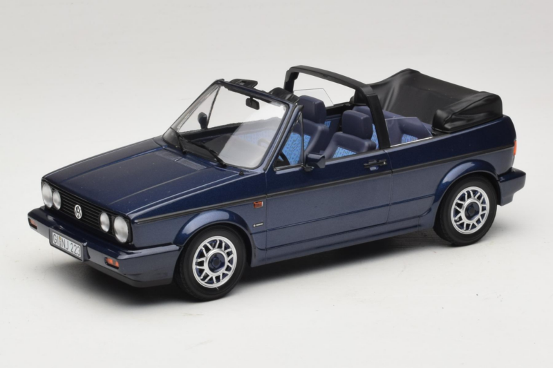 Volkswagen Golf Mk1 カブリオレ Quartett Inca Blue Norev 1:18 Volkswagen Golf Mk1 カブリオレ Quartett Inca Blue Norev 1:18 188628 メタル