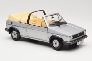Volkswagen Golf Mk1 カブリオレ シルバー Sun Star 1:18 VW004 メタル - 画像 6/8