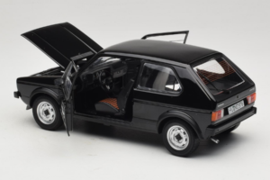 Volkswagen Golf Mk1 GTI ブラック Norev 1:18 188487 メタル - 画像 5/8