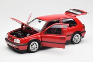 Volkswagen Golf Mk3 GTI Flash Red Norev 1:18 188418 メタル - 画像 2/8