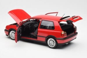 Volkswagen Golf Mk3 GTI Flash Red Norev 1:18 188418 メタル - 画像 5/8