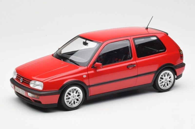 Volkswagen Golf Mk3 GTI Flash Red Norev 1:18 188418 メタル