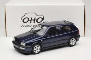 Volkswagen Golf Mk3 VR6 ダークブルー Otto 1:18 OT046 レジン - 画像 6/6