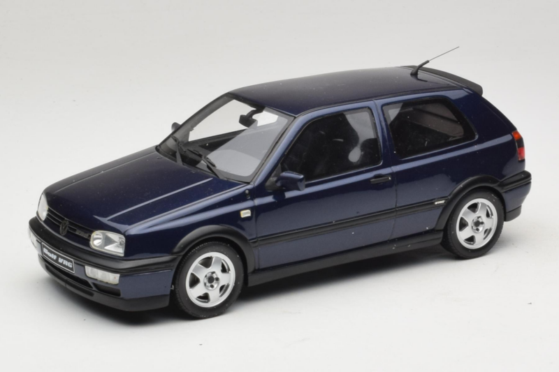 Volkswagen Golf Mk3 VR6 ダークブルー Otto 1:18 OT046 レジン