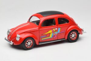 Volkswagen ビートル レッド Solido 1:18 8306 メタル