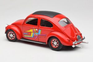 Volkswagen ビートル レッド Solido 1:18 8306 メタル - 画像 7/8