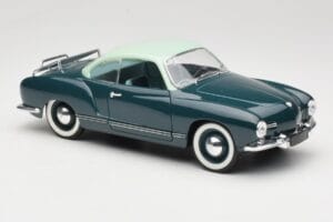 Volkswagen Karmann Ghia ブルー Solido 1:18 8061 メタル - 画像 6/8