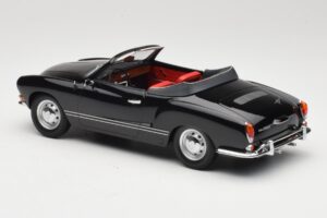 Volkswagen Karmann Ghia カブリオレ ブラック Minichamps 1:18 155054031 メタル - 画像 5/6
