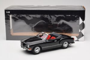 Volkswagen Karmann Ghia カブリオレ ブラック Minichamps 1:18 155054031 メタル - 画像 6/6