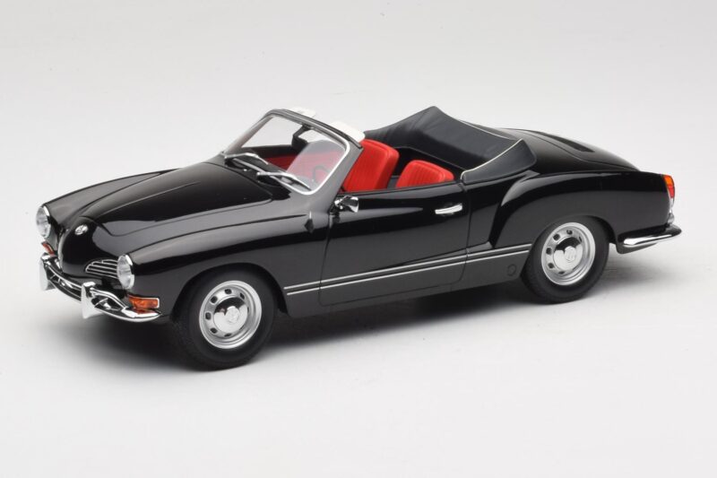 Volkswagen Karmann Ghia カブリオレ ブラック Minichamps 1:18 155054031 メタル