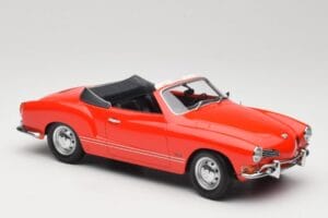 Volkswagen Karmann Ghia カブリオレ レッド Minichamps 1:18 155054030 メタル - 画像 4/6