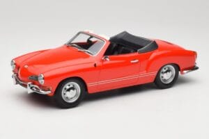Volkswagen Karmann Ghia カブリオレ レッド Minichamps 1:18 155054030 メタル