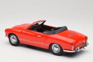 Volkswagen Karmann Ghia カブリオレ レッド Minichamps 1:18 155054030 メタル - 画像 5/6