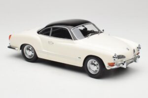 Volkswagen Karmann Ghia クリーム ブラック Minichamps 1:18 155054021 メタル - 画像 4/6