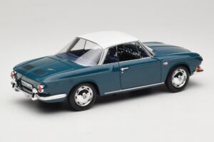 Volkswagen Karmann Ghia Type 34 1500 Sea Blue Norev 1:18 188646 メタル - 画像 3/8