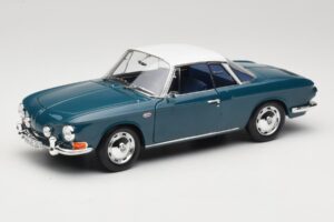 Volkswagen Karmann Ghia Type 34 1500 Sea Blue Norev 1:18 188646 メタル