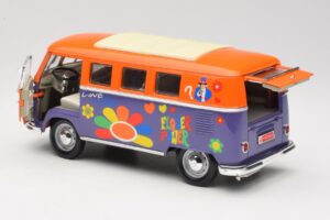 Volkswagen Microbus T1 Flower Power Road Signature 1:18 92329 メタル - 画像 5/8