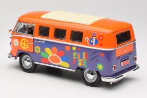 Volkswagen Microbus T1 Flower Power Road Signature 1:18 92329 メタル - 画像 7/8