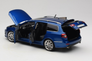 Volkswagen Passat B6 R36 Variant ブルー NZG 1:18 KF044 メタル - 画像 6/9