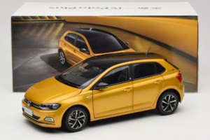 Volkswagen Polo Plus イエロー OEM 1:18 ZVY000009GEL メタル - 画像 8/8