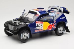 Volkswagen Race Touareg #305 Volkswagen Motorsport M. Miller / R. Pitchford Dakar Rally 2009 Norev 1:18 188466 メタル - 画像 2/7