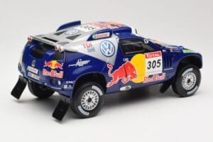 Volkswagen Race Touareg #305 Volkswagen Motorsport M. Miller / R. Pitchford Dakar Rally 2009 Norev 1:18 188466 メタル - 画像 3/7